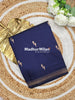 TULSI MALAI SILK SAREE NAVY BLUE