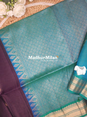 UPPADA SOFT SILK SAREE WINE RAMA