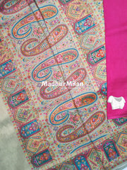 BANARASI GOLD TISSUE MEENA WEAVE SAREE OLIVE