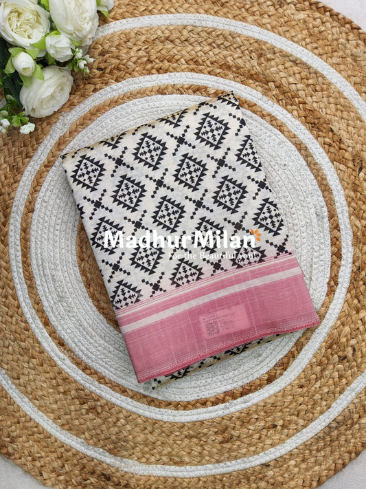 CHARCOAL BEAUTY SAREE RED BLACK