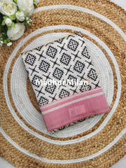 CHARCOAL BEAUTY SAREE RED BLACK