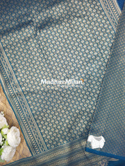 SHANTALA TISSUE SILK SAREE DUSTY PURPLE RAMA