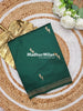 TULSI MALAI SILK SAREE DARK GREEN
