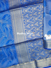 DHARINI BRASSO SAREE BLUE