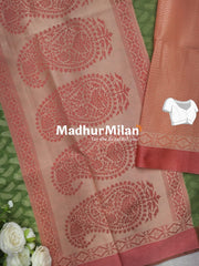 SWISS COTTON SAREE GREEN