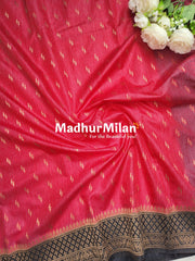 BANARASI COTTON LOOMS DUSTY PINK GREY