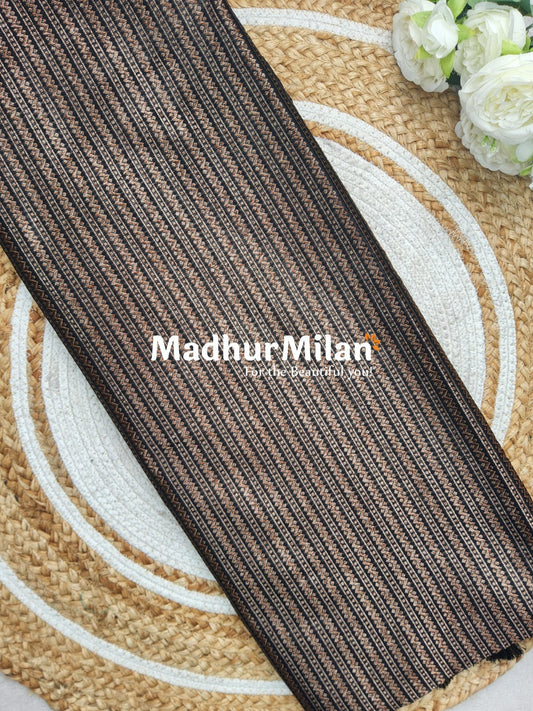 BANARASI ZARI WOVEN SAREE BLACK