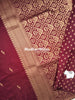 TULSI MALAI SILK SAREE WINE