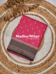 BANARASI COTTON LOOMS DUSTY PINK GREY