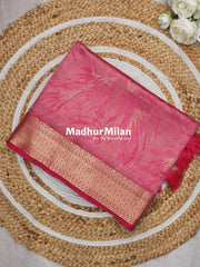 DHARINI BRASSO SAREE PINK