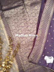 BANARASI COTTON LOOMS ECRU IRON