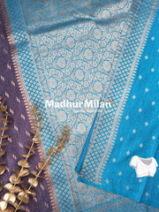 BANARASI COTTON LOOMS BROWN RAMA