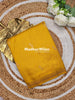 TULSI MALAI SILK SAREE GOLDEN YELLOW