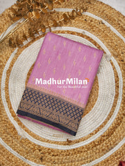 BANARASI COTTON LOOMS LIGHT ONION GREY