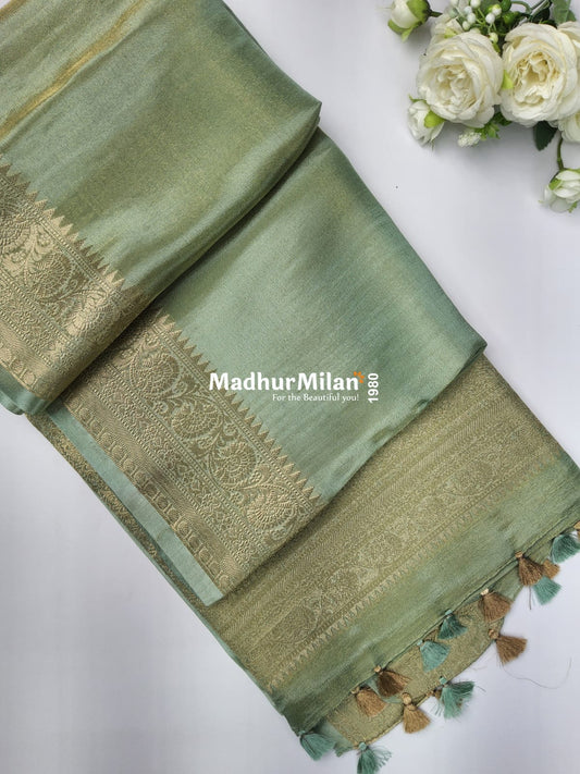 BANARASI TISSUE ORGANZA SAREE TURKISH