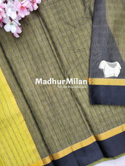 KOVAI SILK COTTON SAREE DUSTY LIME