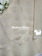 KOVAI SILK COTTON SAREE CREAM
