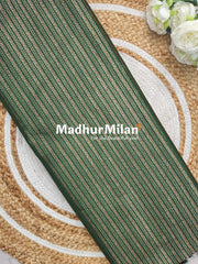 BANARASI ZARI WOVEN SAREE GREEN