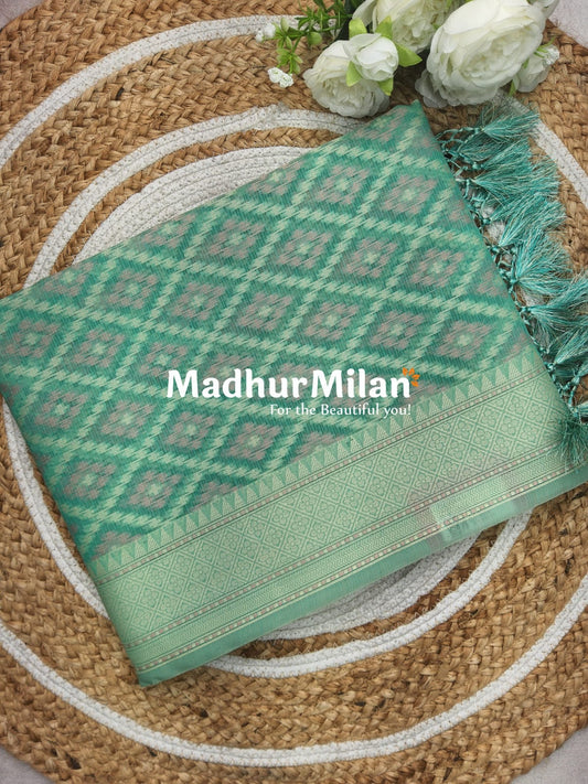 KORA COTTON SAREE RAMA