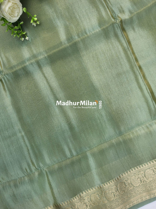 BANARASI TISSUE ORGANZA SAREE TURKISH