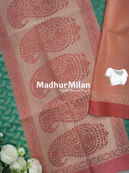 SWISS COTTON SAREE RAMA