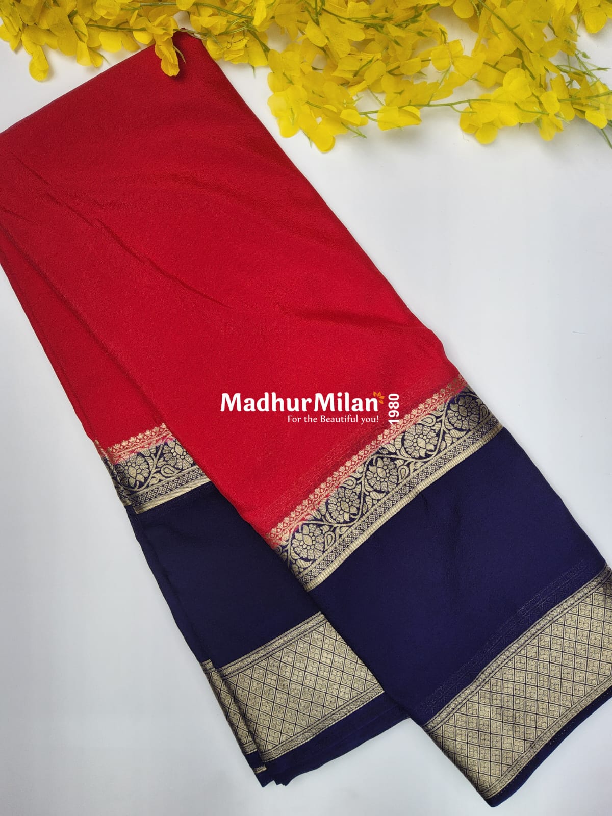SEMI CREPE SILK SAREE PINK PURPLE