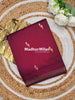 TULSI MALAI SILK SAREE WINE
