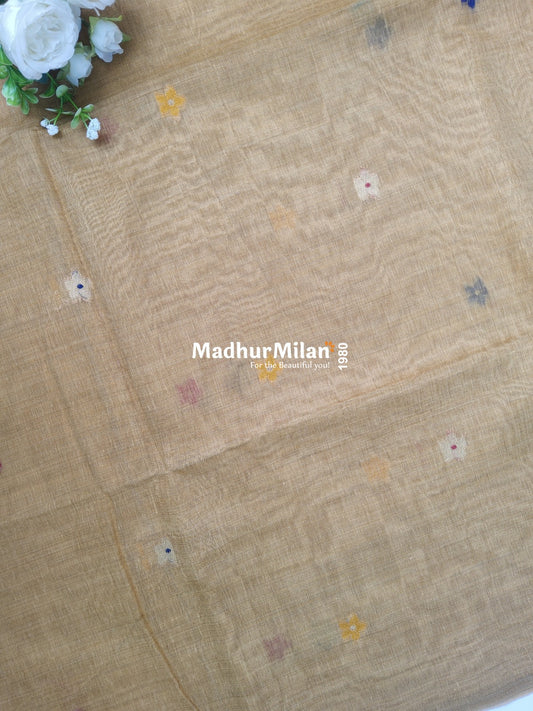 PEACOCK KOVAI COTTON SAREE GOLD