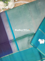 UPPADA SOFT SILK SAREE PUPLE RAMA