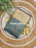 INDRA TISSUE SILK SAREE DUSTY PURPLE RAMA
