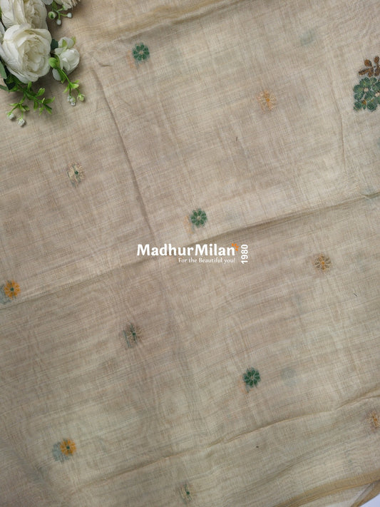 SPARROW KOVAI COTTON SAREE CHIKU GREEN