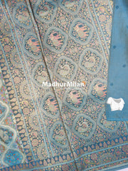 BANARASI ALFA MEENA WEAVE SAREE FIROZI